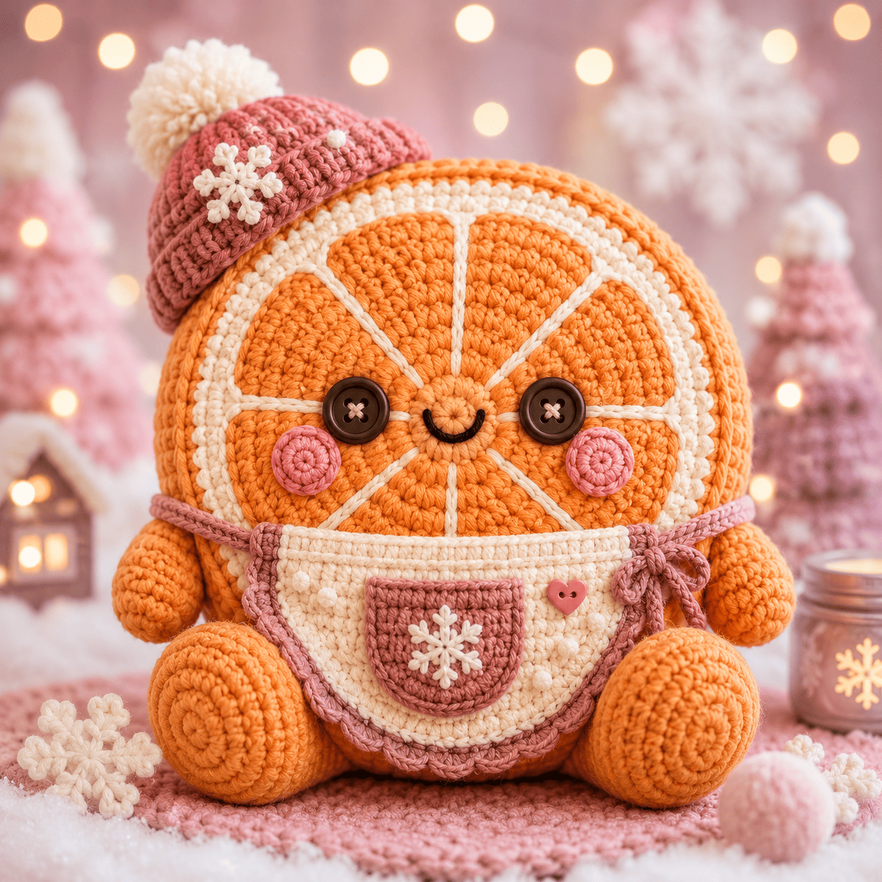 Crochet style sample