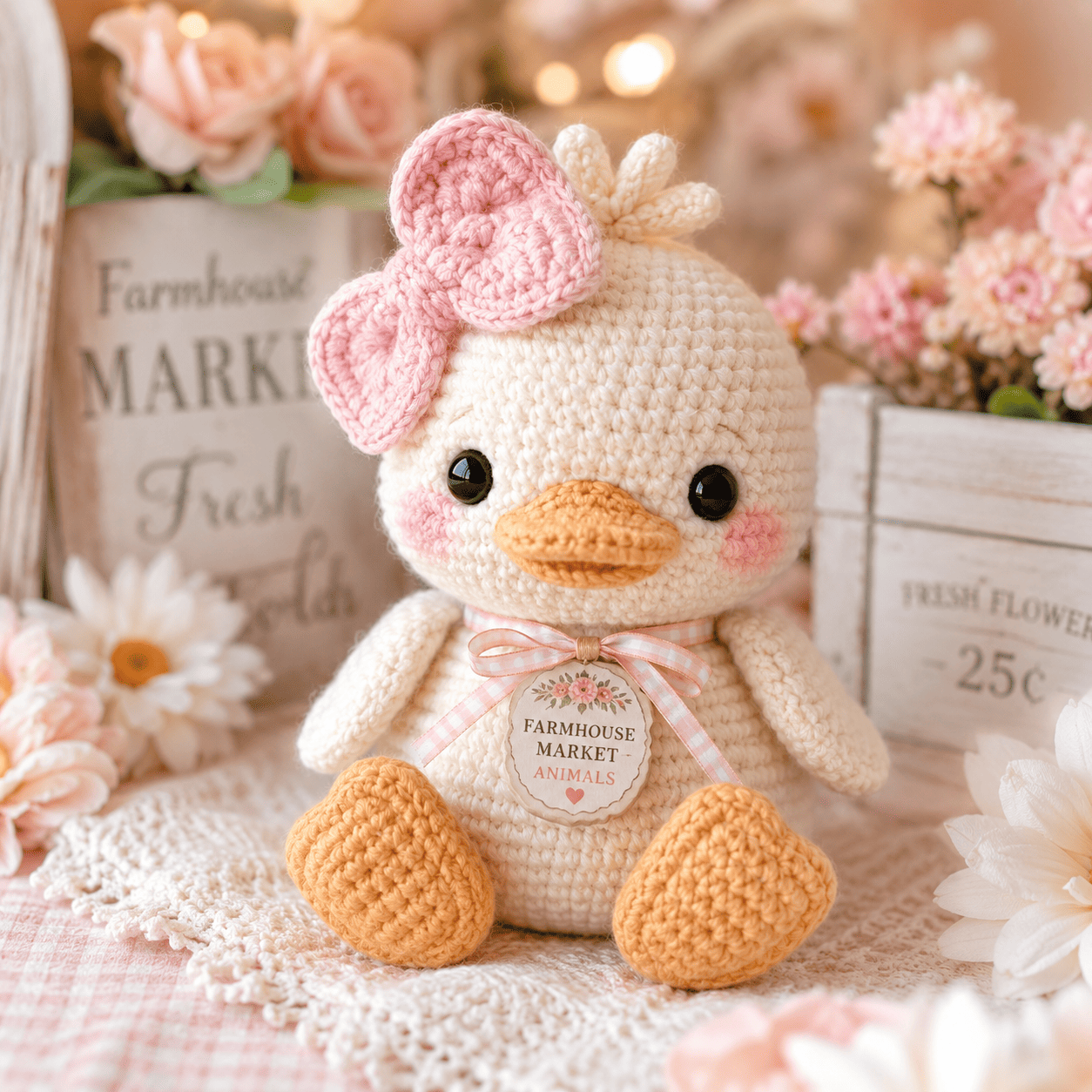 Crochet style sample