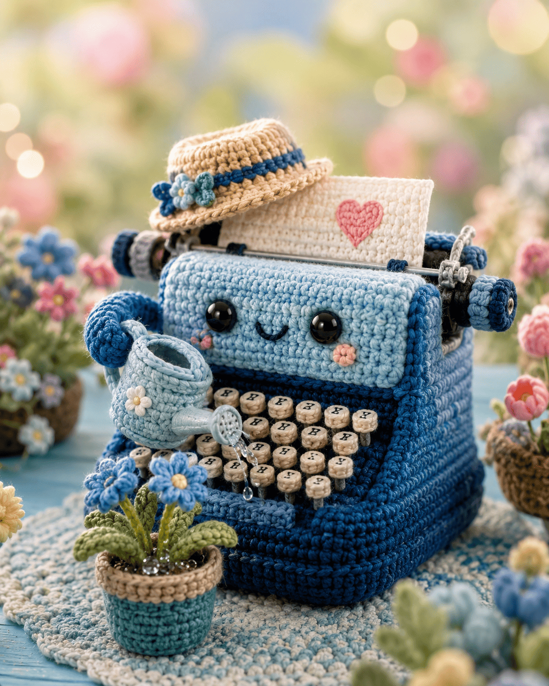 Crochet style sample