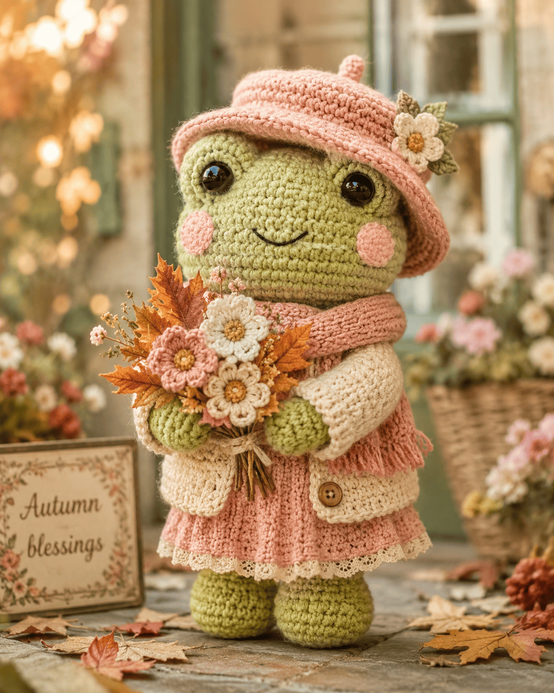 Crochet style sample
